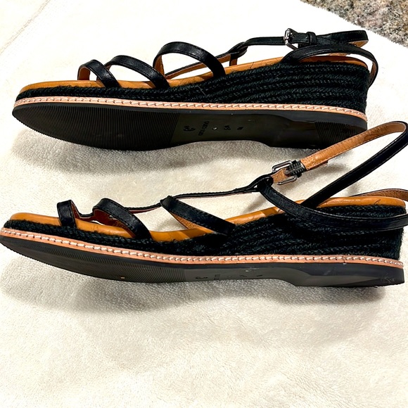 Wedge sandals, black Corso Como - Picture 4 of 6